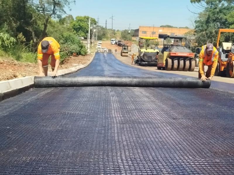 Spalla em pavimento urbano